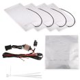 thumbnail image 1 of xinxixnxx 4Pcs 5 Gear Auto Seat Heater Cable Power Warmer Heating Pad with Controller, 1 of 6