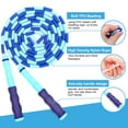 thumbnail image 6 of NAISHIER 6Pcs Jump Rope For Kids, Soft Beaded Jump Rope, Adjustable Length Tangle-Free Segmented Soft Beaded Skipping Rope，for Women, Men and Kids Keeping Fit, Workout and Weight Loss, 6 of 7