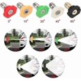 thumbnail image 2 of Washer Nozzle Tips , Quick Release High Pressure 1/4\' Spray Nozzle Tips, DUS-025 Multiple Degrees ,4000PSI,for Car Cleaning ,5PCS, 2 of 5