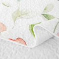 thumbnail image 5 of Erosebridal Chic Butterfly Bed Spread Queen, Kawaii Animal Queen Coverlet Set, Reversible, Coral Green White, 3-Piece (1 Quilt and 2 Pillowcases), 5 of 7