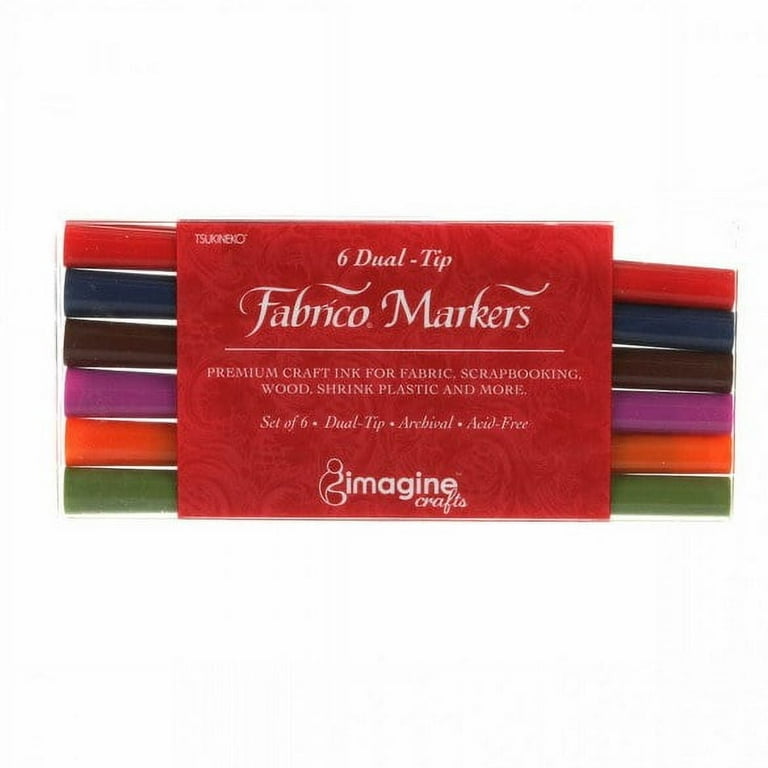 Fabrico 6 Dual Markers Set - Pastel Fabrico 6 Dual Markers Set - Pastel