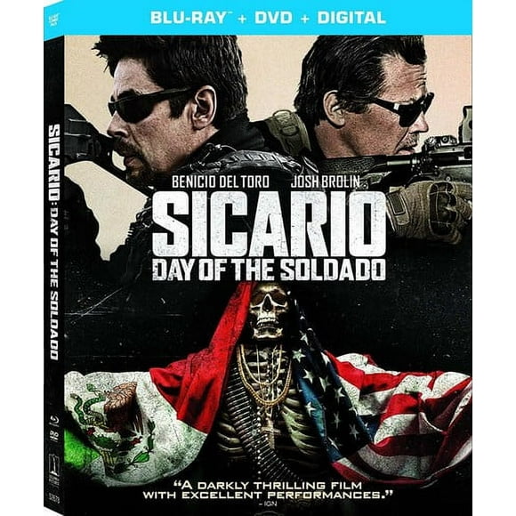 Sicario: Day of the Soldado [BLU-RAY] avec DVD, Écran Large, Pack 2, Ac-3/Dolby Numérique, Copie Numérique, Dolby, Doublé, Sous-Titré