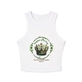 thumbnail image 2 of Womens Micro Rib Racer Tank Top, 2 of 6