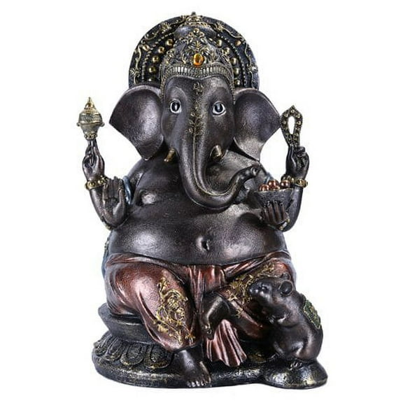Large Hindu Elephant-Deity-Seated Ganesha/Ganapati/Vinayaka