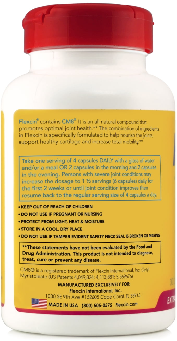 Flexcin Extra Strength Load Up Formula - 360 Capsules