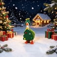 thumbnail image 2 of Christmas Desk Goose Outfits 7 Inch Goose Clothes Accessories Knitted Christmas Tree for Desktop Gifts Winter Party Decorations by MPOISVA, 2 of 9