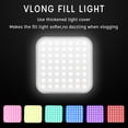 thumbnail image 5 of Luz de fotografía, luz LED RGB con batería integrada, modo RGB a todo color, luz de video portátil con temperatura de color ajustable para fotografía, 5 of 5