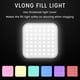 thumbnail image 5 of Luz de fotografía, luz LED RGB con batería integrada, modo RGB a todo color, luz de video portátil con temperatura de color ajustable para fotografía, 5 of 5