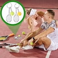 thumbnail image 2 of Injueey Mini llavero de raqueta de tenis, 2 piezas, moderno y práctico, ligero para entusiastas del tenis Teléfono y Comunicación, 2 of 6