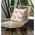 thumbnail image 4 of Lily Garden Stripes Indoor/Outdoor Pillow in Light Peach 26x26, 4 of 7