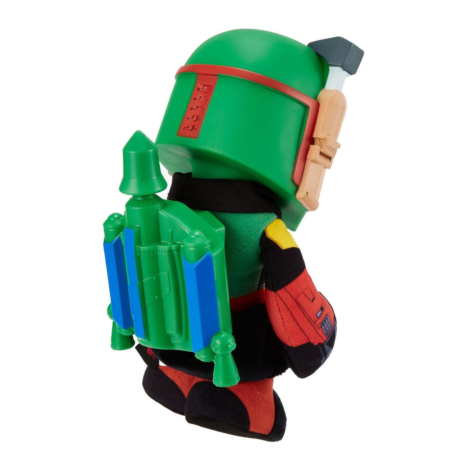 Star Wars Peluche à fonction Boba Fett Lance-roquette