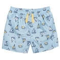 thumbnail image 4 of Gerber Baby and Toddler Boy Swim Trunks, 2-Pack, Sizes 0/3 Months - GT, 4 of 8