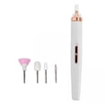 thumbnail image 1 of Taladro de uñas,Taladro de uñas eléctrico inalámbrico 5 puntas de uñas,Máquina perforadora de uñas eléctrica compacta portátil,Lima de uñas para uñas de los pies recargable por, 1 of 8