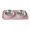 Pink, variant on Wisremt Dog Bowls Stainless Steel Dog Bowl With No Spill Dog Food Bowl Non-Slip Mat Feeder Bowls Pet Bowl For Small Medium Dogs Cats Green