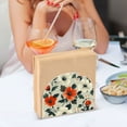 thumbnail image 3 of Yayeee Napkin Holder for Table Set of 2 Kitchen Paper Tissue Organization, Large Red Floral Pattern, 3 of 8