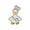 3, variant on -LovelyAnimal Enamel Pin Custom Goose Duck Cycling Brooch Bag Lapel Pin Cartoon -2