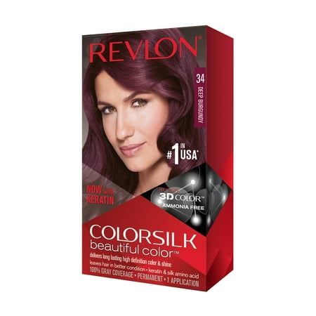 Revlon Colorsilk Beautiful Color Hair Color Deep Burgundy