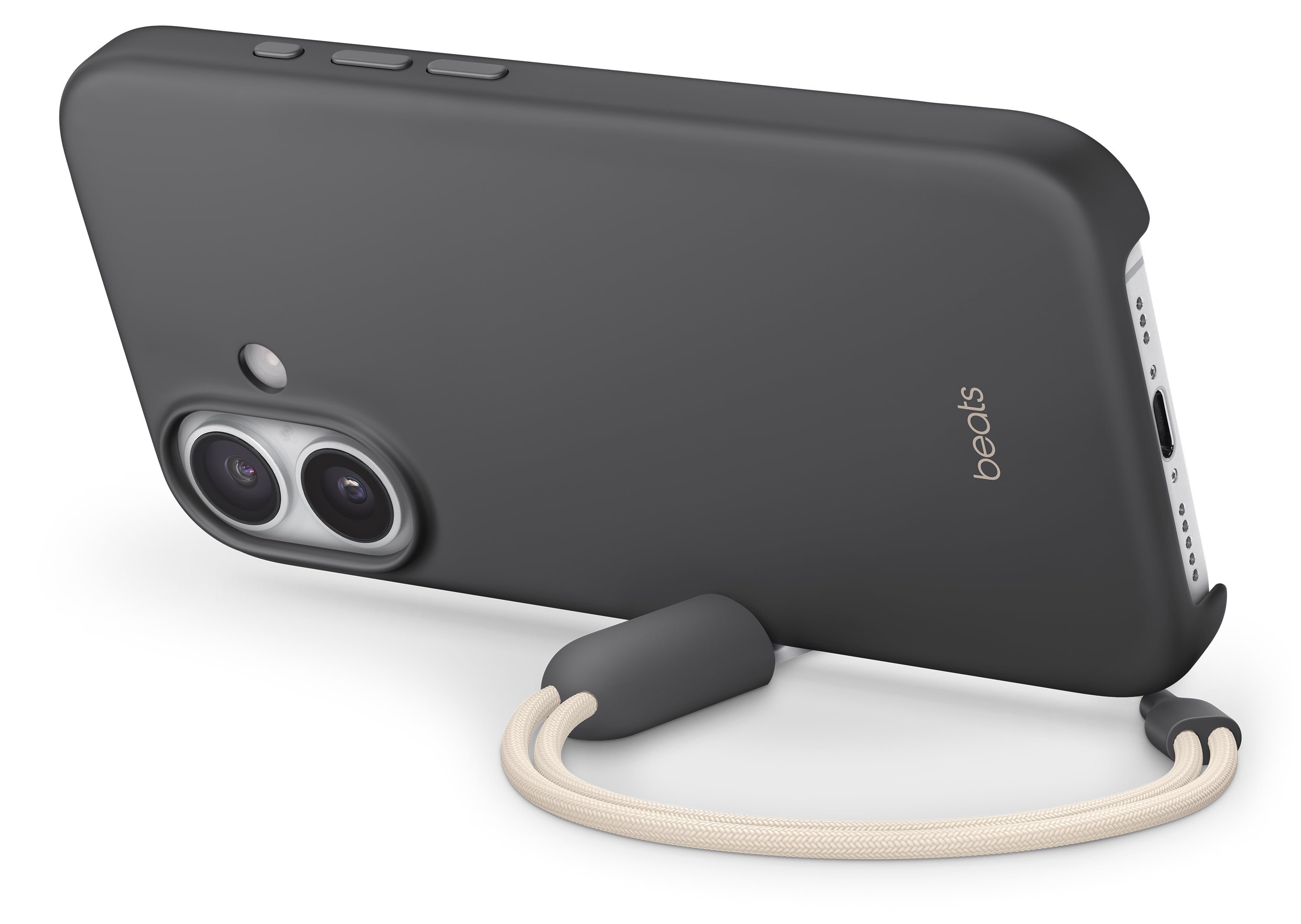 Beats iPhone 17 Kickstand Case with MagSafe and Camera Control - Granite Gray