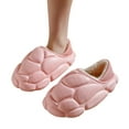 thumbnail image 3 of Vedolay Slippers for Women Indoor Adults House Shoes Cute Fuzzy Bedroom Slippers Pink,37, 3 of 5