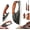 SET*2, variant on Premium Hand-Forged Chef's Knife & Cleaver Set, Hand Forged Kitchen Knife - Meat Cleaver & Boning Knife, for Meat Cutting Chopping, with Sheath for Kitchen Camping BBQ Outdoor (Knife*1)