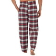 thumbnail image 2 of George Men's Plaid Woven Flannel Sleep Pants, 2 of 6