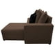 thumbnail image 5 of Sala esquinera Modular EL BAZAR STORE Orlando Chocolate 200x160 cm Moderna en esquina, 5 of 7