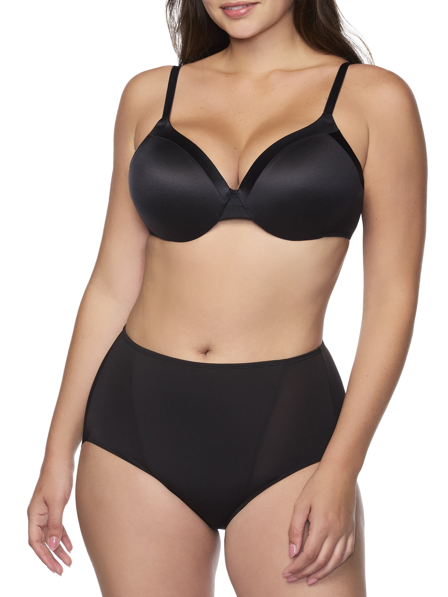 Cupid Women's 2-Pack Modern Light Shaping Briefs, Sizes S-2XL