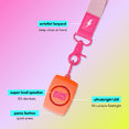 thumbnail image 4 of BLINGSTING Mini Personal Safety Alarm, Apricot Crush, 4 of 6