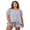 Purple, variant on LMLYSoH Women Plaid Set, Short Sleeve Ruffled Shirt with Elastic Waist Shorts Summer Outfit