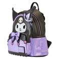 thumbnail image 5 of 5 styles Loungefly Sanrio Kuromi Hexe Hello Kitty my melody Cinnamoroll Cosplay Mini backpack, 5 of 5