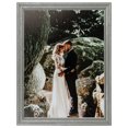 thumbnail image 5 of ArtToFrames 18" x 18" Silver Picture Frame, 18x18 inch Silver Wood Poster Frame (WOM-4319), 5 of 8