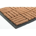 thumbnail image 3 of Imports Decor Rubber Back Coir Doormat, Basket Weave, 18-Inch by 30-Inch, 3 of 3