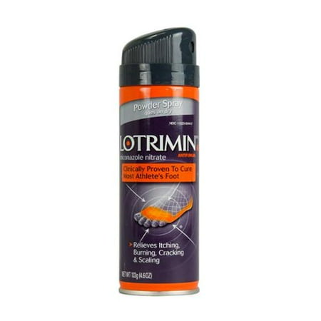 Lotrimin AF Powder Spray 4.60 oz (Pack of 2) - Walmart.com