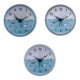 thumbnail image 1 of 3x Baño Reloj De Succión De Pared Impermeable Pantalla De Tiempo Regalo De Decoración Del Hogar, 1 of 9