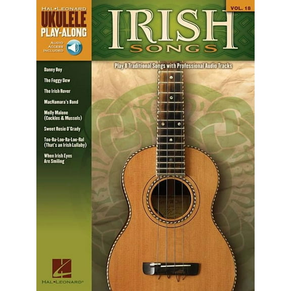 Irish Songs - Ukulele Play-Along Vol. 18 Book/Online Audio, (Paperback)