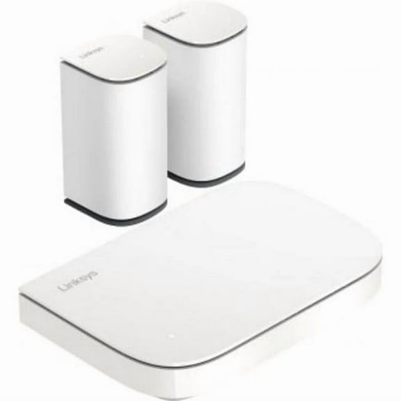 Linksys Multi-gig Micro Mesh WiFi 6 System | Connect 100  Devices | Up to 5,000 Sq Ft | Speeds of up to 3.0 Gbps | 3Pk | No App Required | 2024 Release