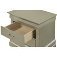 thumbnail image 3 of Louis Philippe 2-Drawer Silver Champagne Nightstand (24"H x 22"W x 16"D), 3 of 5