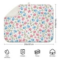 thumbnail image 2 of Microfibre Drying Mat for Kitchen Pioneer Dish Drying Drainer Mat Absorbent Colorful Floral Drying Mat Washing Up for Glass, Plate & Cup 18inch X 24inch, 2 of 5