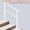 White, variant on 1Pack Metal Handrails for 4 Step Indoor & Outdoor Stairs - Adjustable Height Staircase Railing Kit for Porch, Deck or Concrete Steps White