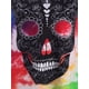thumbnail image 3 of Cráneo del tinte del lazo del lazo de hombro Tamaño de Halloween Plus Tank Top Rosegal Camisetas sin mangas de talla grande, 3 of 5