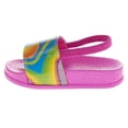 thumbnail image 2 of Kensie Girl Slides (Infant Sizes), Fuchsia Multi, 3, 2 of 8