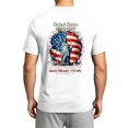 thumbnail image 5 of Leey-World American Flag Shirt USA Eagle Graphic Shirts for Men, 250th Independance Shirt, Patriotic Shirts for Mens(White,2XL), 5 of 8