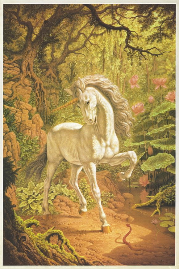 Pop Culture Graphics - Unicorn (1980) 11x17 Movie Poster - Walmart.com
