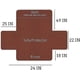thumbnail image 4 of Nvzi Fundas para sillas reclinables, fundas antideslizantes para sillas reclinables con bolsillo,protectores de muebles para niños, perros, gatos y mascotas (café, 24" de ancho), 4 of 4
