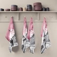 thumbnail image 5 of SKYSONIC Romantic Oil Painting Kitchen Towels, 18 x 28 Inch Super Soft and Absorbent Dish Cloths for Washing Dishes, 1 PCS Reusable Multi-Purpose Microfiber Hand Towels for Kitchen, 5 of 7