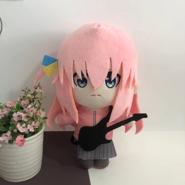 Juguetes de peluche Bocchi The Rock para niños, figura de Anime Goto Yili, guitarra Yamada, héroe Pochi, muñeca de peluche de Rock solitario, 20cm Fivean unisex