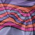 thumbnail image 5 of Ambesonne Abstract Window Valance, Pastel Tone Brush Stripes, 54" X 18", Pink Salmon and Violet, 5 of 5
