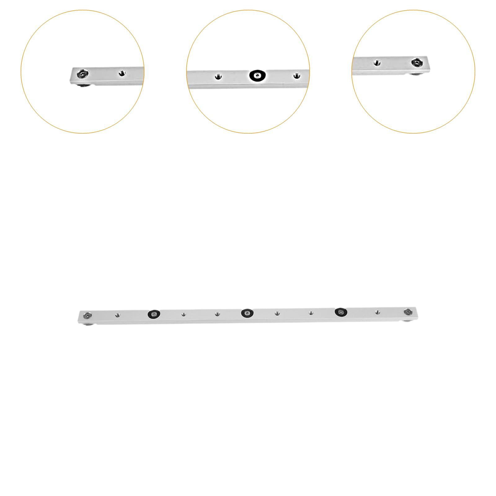Colaxi Table Saw Gauge Rod,Miter Bar Slider Aluminium Alloy Easy to Use, Tool Table Saw Accessories for Table Saws