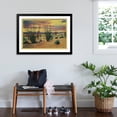 thumbnail image 3 of Art.com Ocotillo Flowers in Bloom, California Desert - California State Art Print by Lantern Press, Black Frame Wall Art, 44" x 32", 3 of 5