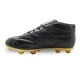 thumbnail image 3 of Manriquez Botines de fútbol piel tachones suela hule fútbol tierra firme negro, 3 of 5